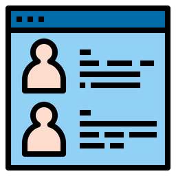 Employee Information  Icon