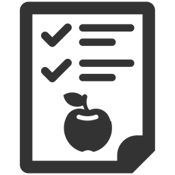 Diet list  Icon