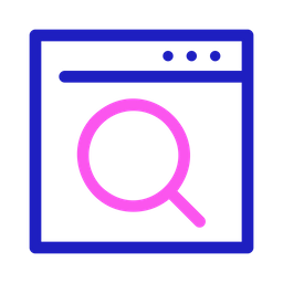 Browser Search  Icon