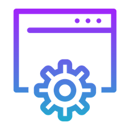 Browser Setting  Icon