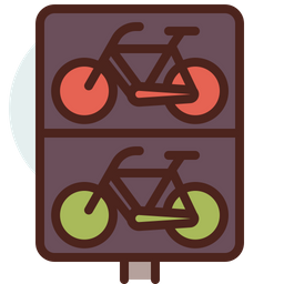 Bicycle Lane  Icon