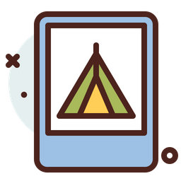 Camping Area  Icon