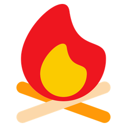 Lagerfeuer  Symbol