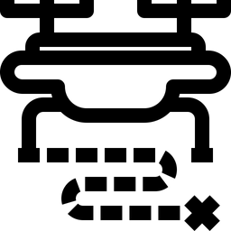 Drohnenroute  Symbol