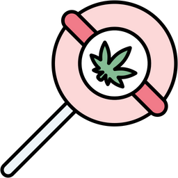 Cannabis-Bonbons  Symbol