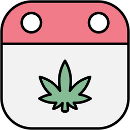 Cannabis-Kalender  Symbol