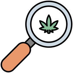 Cannabis-Suche  Symbol