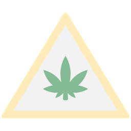 Cannabis Drop  Icon