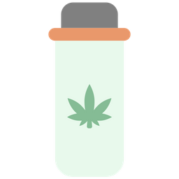 Cannabis Pill Bottle  Icon