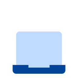 Cloud Laptop  Icon