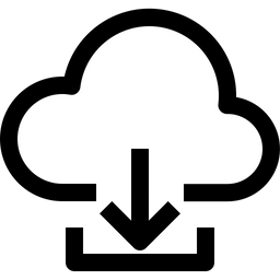 Cloud Download  Icon