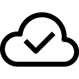 Cloud Check  Icon