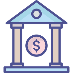 Bank Building  Icon