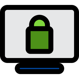 Computer Lock  Icon