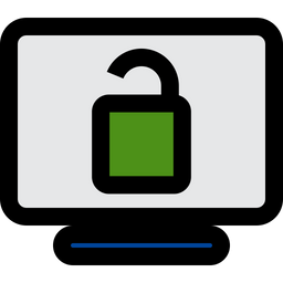 Computer Unlock  Icon