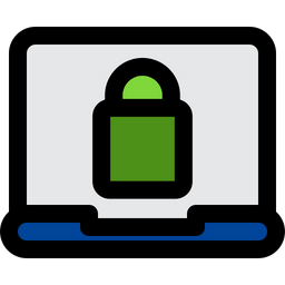 Laptop Lock  Icon