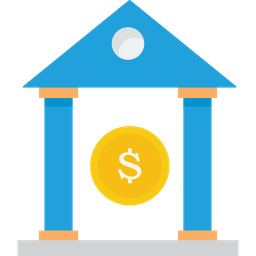 Bank Building  Icon