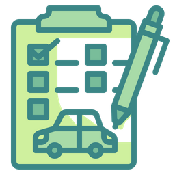 Car Service Report  Icon