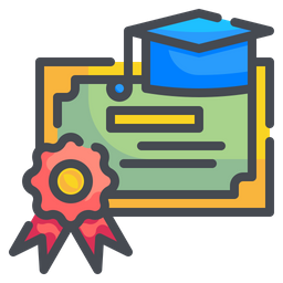 Degree Certificate  Icon