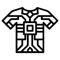 Mechanisches Kleid  Symbol