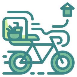 Bike Delivery  Icon