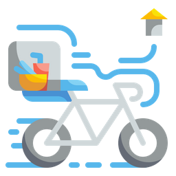 Bike Delivery  Icon