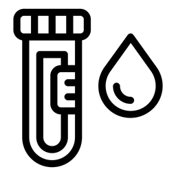 Blutröhrchen  Symbol