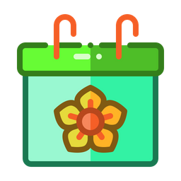 Spring Calendar  Icon