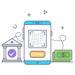 Digital Transaction  Icon