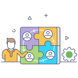 Collaboration Strategy  Icon