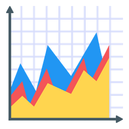 Area Chart  Icon