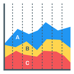 Area Chart  Icon