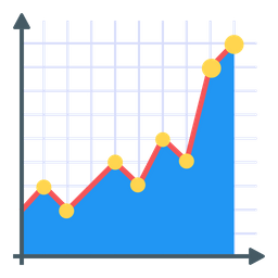 Area Chart  Icon