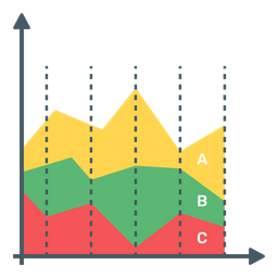 Area Chart  Icon