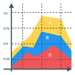 Area Chart  Icon