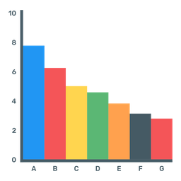 Column Chart  Icon