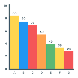 Column Chart  Icon