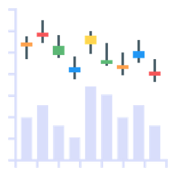 Candlestick Diagram  Icon