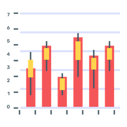 Candlestick-Diagramm  Symbol