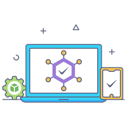 Blockchain Nodes  Icon