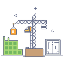 Building Construction  Icon