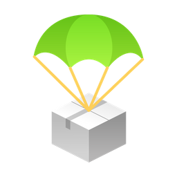 Box delivery air  Icon