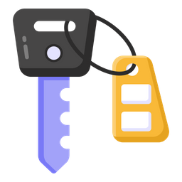 Car Key  Icon