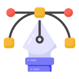 Ferramenta Bézier  Ícone