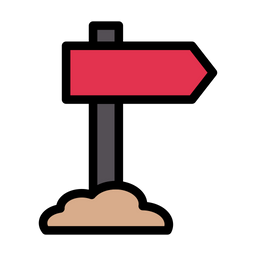 Direction Board  Icon