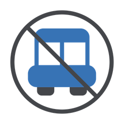 Notallowed Bus  Icon