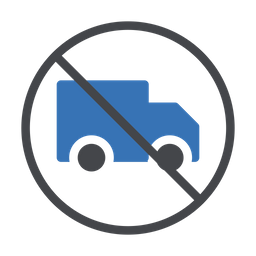 Nonallowed Truck  Icon