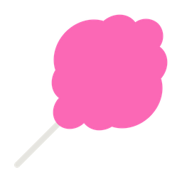 Cotton candy  Icon