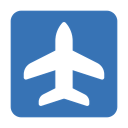 Flughafen  Symbol