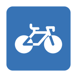 Radfahren  Symbol